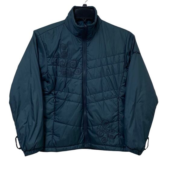 Vintage 90s Columbia Interchange Maroon 3 in 1 Winter Jacket Womens Medium M - Picture 5 of 9